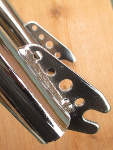 Fork 20 MX Uni Hi-Ten Steel Sunlite Chrome MX Threaded 1" X 100 x 22.2mm - Picture 3 of 5