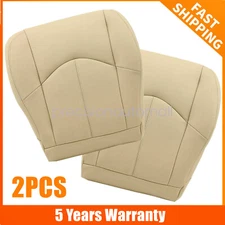 For 99-03 Lexus RX300 Front Both Side Bottom Replacement Leather Seat Cover Tan