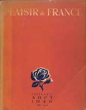 Plaisir De France Aout 1946