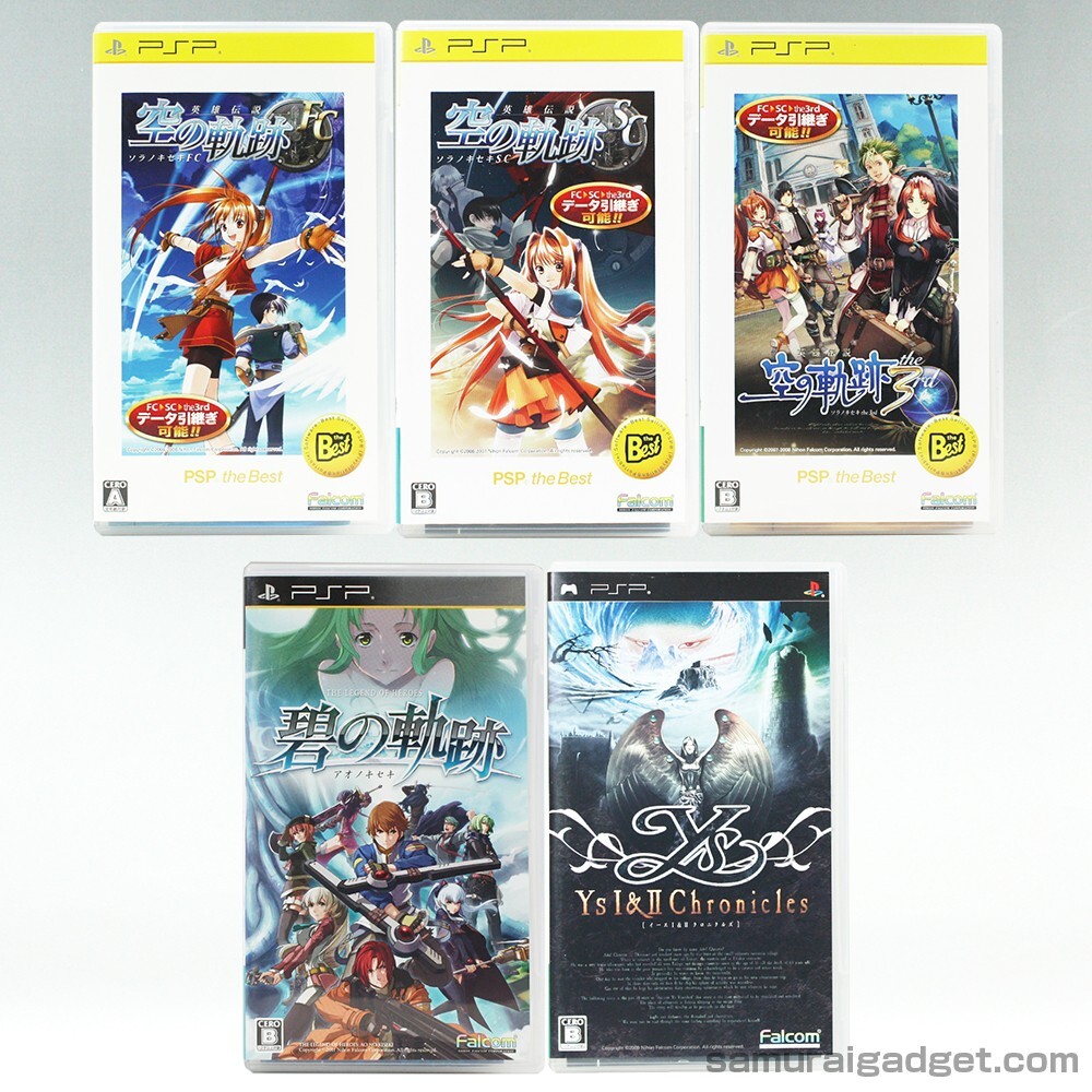 Trails in the Sky & Legend of Heroes: Ao no Kiseki & Ys 1&2