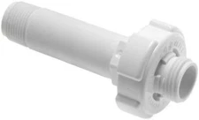 Rheem SP12159C Water Heater Round Poly Drain Valve w/Concentric Handle - 3-3/4 L