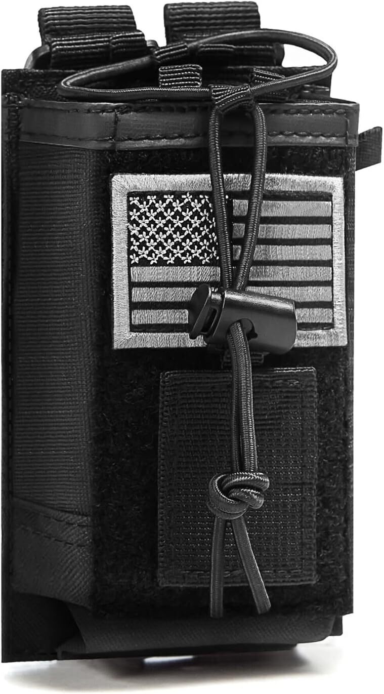Tactical Molle Radio Holster Holder Case Military Heavy Duty Pouch Bag 1 pack