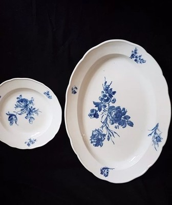 Antico Meissen Grande Piatto Ovale & PIASTRA insetti e Classic Boleslawiec Pottery – Piatto ovale in ceramica