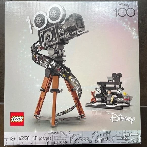 Lego 43230 Disney 100 Walt Disney Tribute Camera Bambi Dumbo 811 Pcs New  Gift