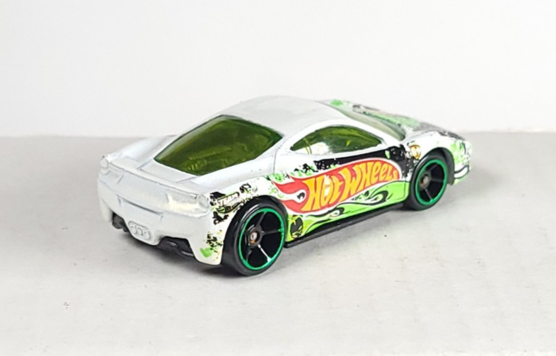 Hot Wheels loose Ferrari 458 white Team Hot Wheels | eBay