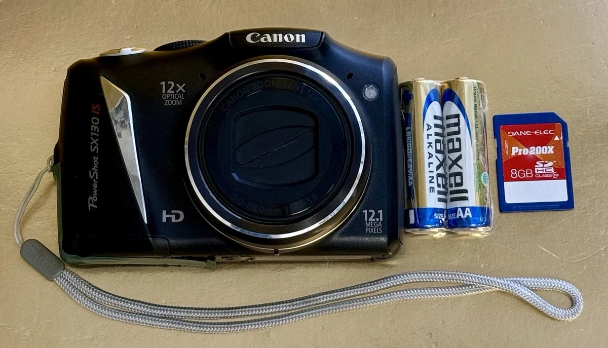 Canon Powershot Sx130 Is Digital Cameras with Face Detection for