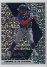 2021 Panini Mosaic Quick Pitch Silver Mosaic Prizm Francisco Lindor #101 03an