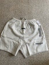 NWT Light Oatmeal Shorts Essentials Fear Of Gods SS22 XL Authentic