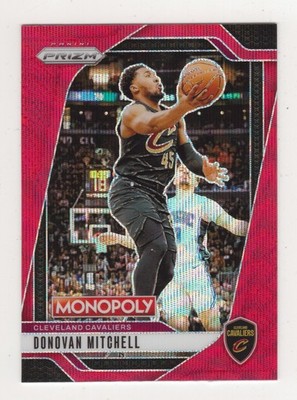 2024-25 Panini Prizm Monopoly Donovan Mitchell #13 Red Wave Cavaliers