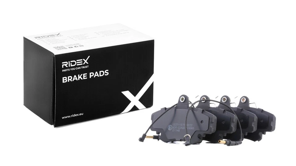 RIDEX Plaquettes de frein Avant pour RENAULT CLIO II (BB0/1/2, CB0/1/2) 21 (B48) - Photo 3/4