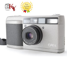 ⏯️LCD Perfect [NEAR MINT] Ricoh GR1s Silver Point & Shoot 35mm Film Camera...