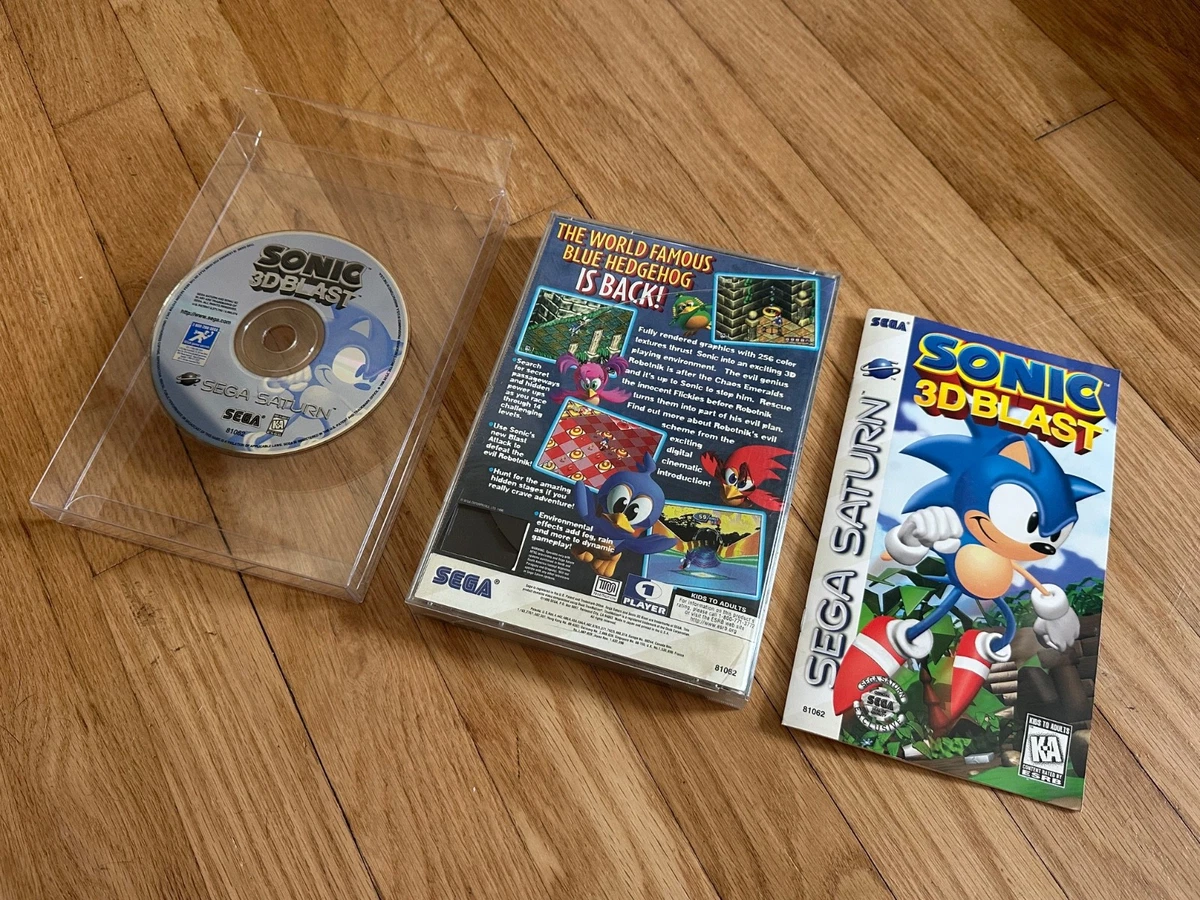 Sega Saturn Action & Adventure Sonic 3D Blast Video Games for sale