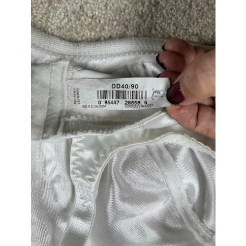 Jezebel White Full Coverage Adjustable Strap Bra Everyday Comfort DD40/90 - Image 4 of 4