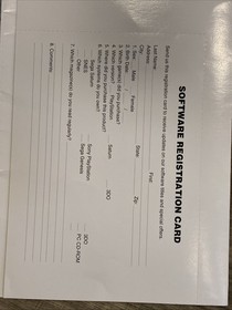 Tomb Raider (Sega Saturn, 1996) Manual w/ Registration Tested No Back Art