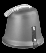Waldhausen Health Care Maulkorb Inhalierger&auml;t Pferd 24 cm Grau