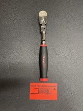 Snap-on Tools Usa New Red 38 Drive Soft Grip Flex Head Ratchet Fhf80a