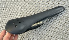 1985 Kashimax Black Old School BMX Race Seat  Mongoose Redline Kuwahara 80s 