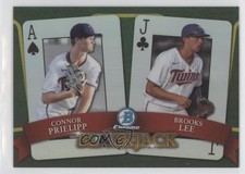 2022 Bowman Draft Blackjack Refractor /250 Connor Prielipp Brooks Lee #BJ-6 0j5z