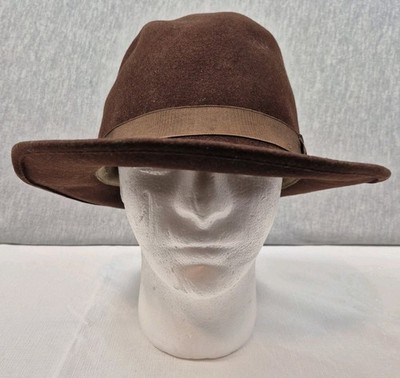 Indiana Jones Dorfman Pacific Fedora Hat Wool Felt USA Made Mens