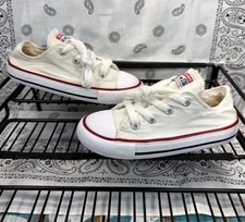 Converse Chuck Taylor All Star OX Toddler Shoes Optical White 7j256 9M US