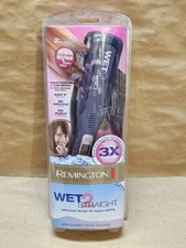 Remington Wet 2 Straight 2" Wide Flat Iron Wet or Dry Hair S-8001 New Sealed 
