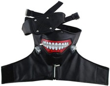 Tokyo Ghoul Kaneki Ken anime maschera in pelle completa e maschera occhi giocattolo regalo