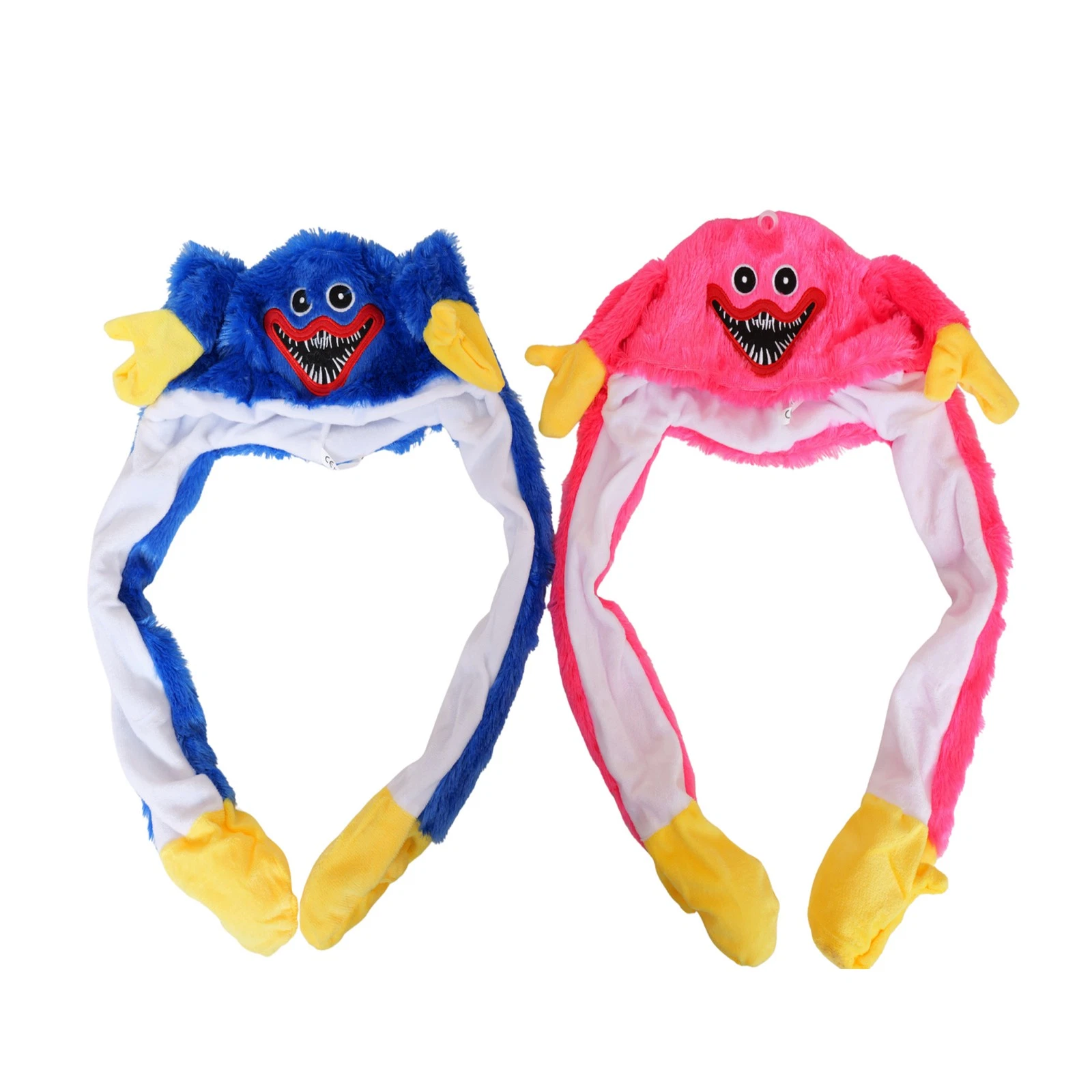 Kid's Winter Howleen Funny Cute Plush Animal Winter Hat with Pom Pom Ends Ear