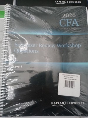 2026 Schweser's CFA Exam Prep Level 1, Books 1-4+Quicksheets,Mind