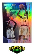 2002-03 Topps #TT3 Derrick Coleman / Allen Iverson Top Tandems