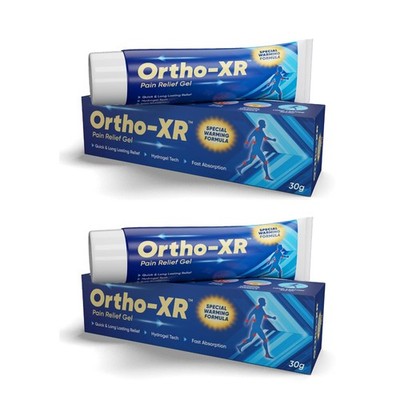 Ortho XR Schmerzgel Für Beine, Körper, Rücken 30g Pro Set Von 2