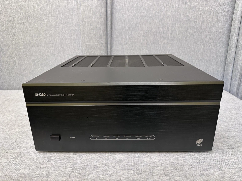 Amplificador de integración de sistemas Niles SI-1260 12 canales 60 amplificador WPC (leer) Foto 2 de 4