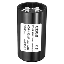 Motor Capacitor 400-480uF/Mfd 250VAC 50/60Hz CD60 Run Starting Capacitor