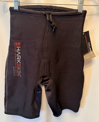 NWT Sharkskin Chillproof Men s XS Short Pants Black Scuba Diving Wetsuit