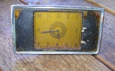Vintage 1938 Pontiac Dash Clock-original 938 Dash Clock-as Is