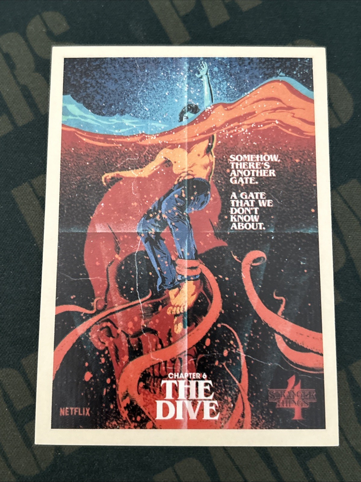 2022 Topps Zerocool STRANGER THINGS #BB-6 The Dive - Butcher Billy Artist Series