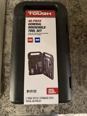 40 Piece General Household Tool Kit Hyper Tough Brand New
