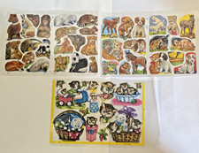 CHROMOS Découpis divers animaux -  chats - ferme - sauvages