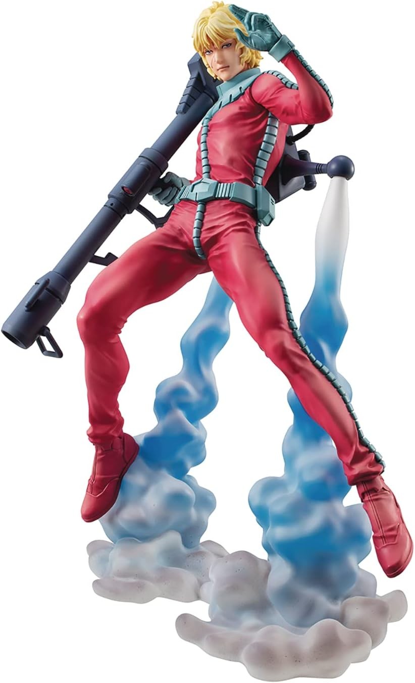 Traje Móvil GGG Gundam Char Aznable Traje Normal Ver. Figura MegaHouse PVC 250 mm