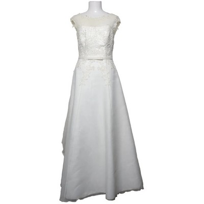 Agnes, Hochzeitskleid, Größe: 40, Weiß, Polyamid/Polyester, Blumen, Damen #LdL