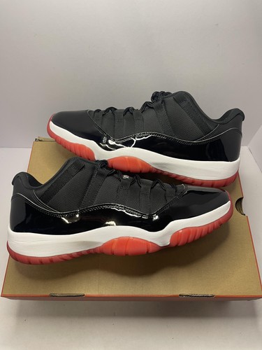 Air Jordan 11 Retro Halbschuhe Herren Größe 12 Bred FV5104-006 Basketball Turnschuhe