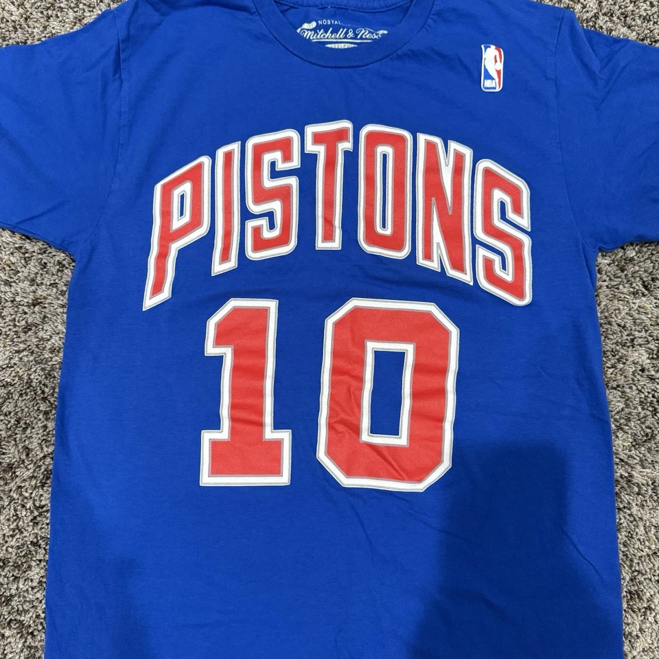 Mitchell & Ness Dennis Rodman Detroit Pistons Men’s S T-Shirt - Image 2 of 4