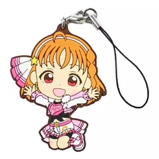 Strap CHIKA TAKAMI MIRACLE WAVEver. Rubber Strap Kyun Chara Illustrations
