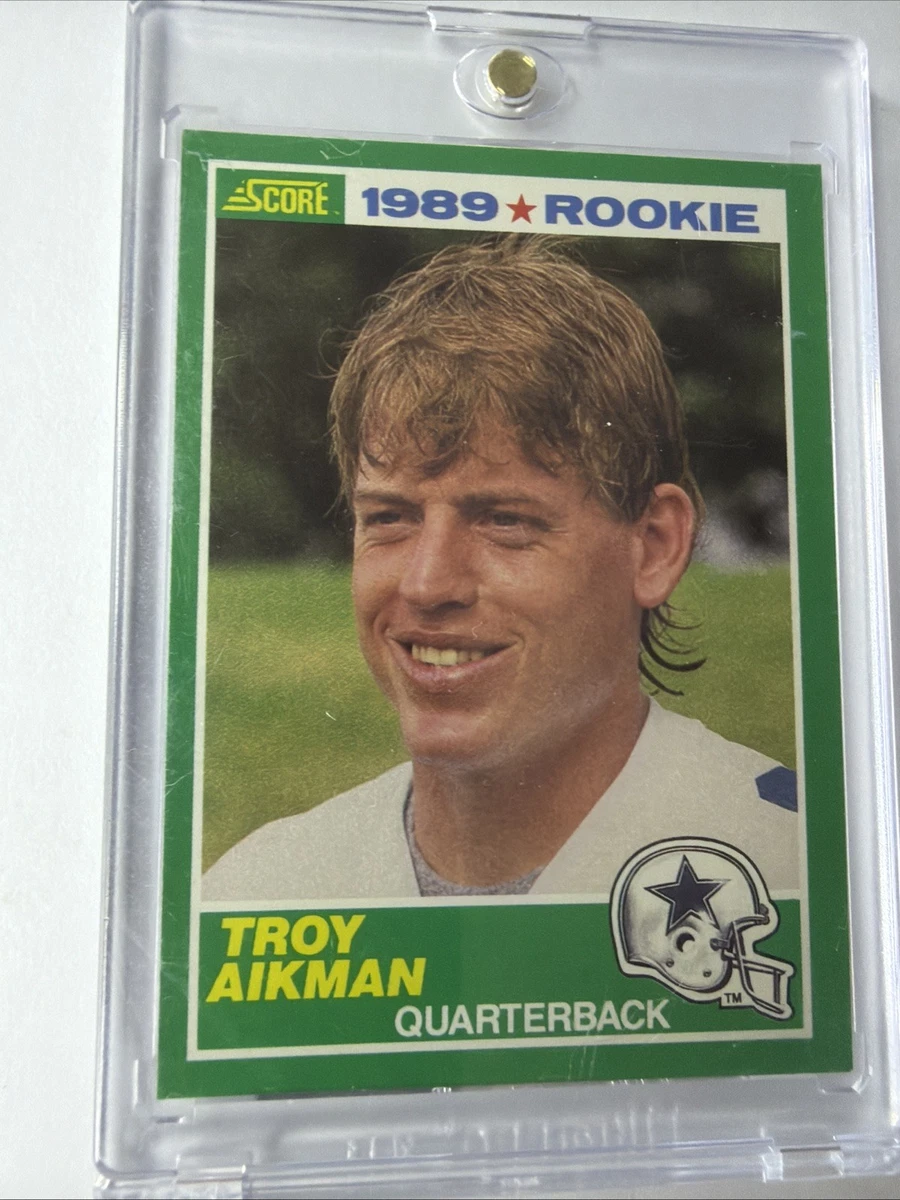 1989 Score Troy Aikman #270 for sale | eBay