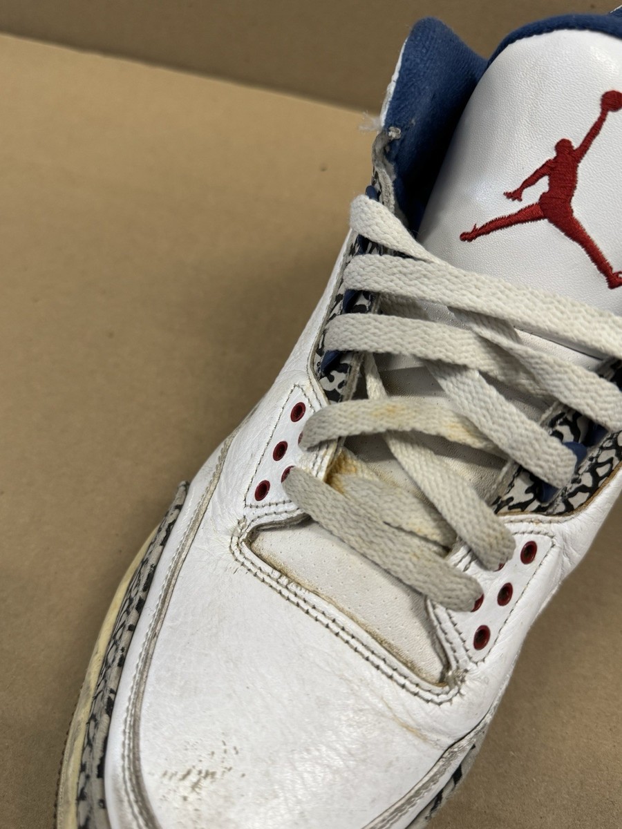 Air Jordan 3 Retro 2011 True Blue Size 9.5 136064-104 OG  display picture 2