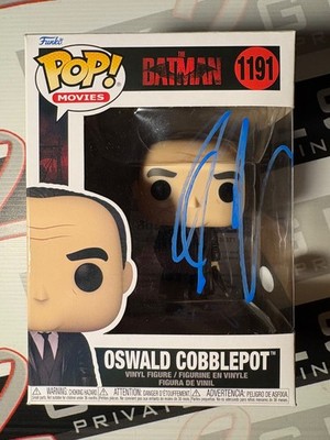 Colin Farrell Signed Penguin Funko Pop! Autogramm ACOA - Batman Oswald Cobblepot