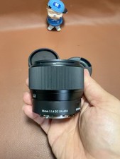 Used Sigma 56mm f/1.4 DC Sony E Mount Lens With Front Rear Caps