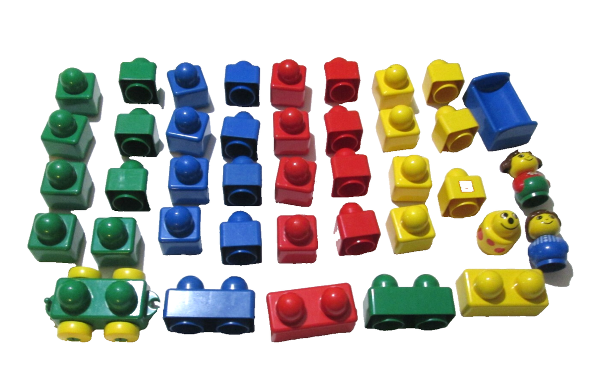 Lego Duplo Primo 1192 Stack N' Learn Gift Box RETIRED Pre-owned