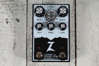 EarthQuaker ZEQD-Pre Preamp Pedal with EF86 Tube Electric Guitar Effects Pedal