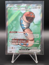 Carta Pokémon TCG Orthworm EX Full Art Corona Stellare 162/142