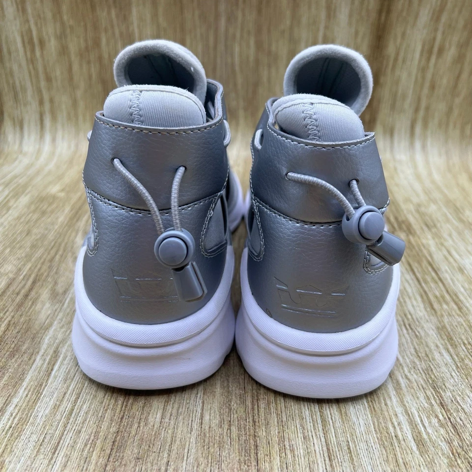Supra Anevay Para Mujer Talla 7 Gris Blanco Medio Top Zapatos de Skate Tenis Foto 4 de 4
